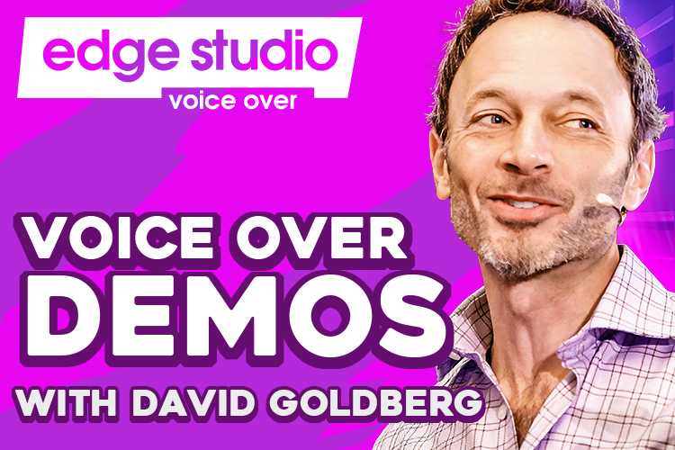 Voice Over Demo Record with David Goldberg